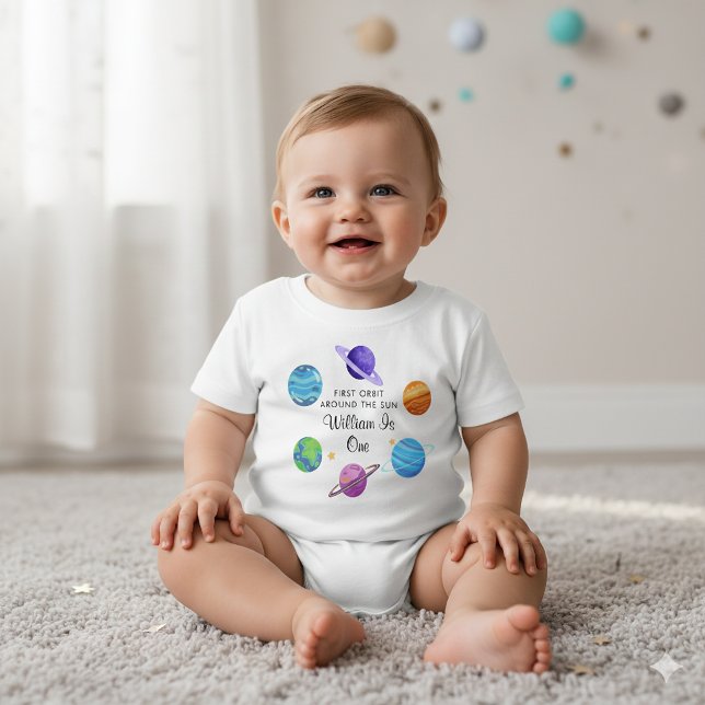 First Orbit Around Sun 1st Birthday Shirt (Creator Uploaded)
