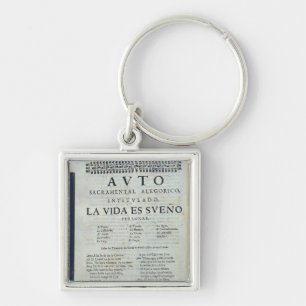 First page of 'La Vida es Sueno' Key Ring