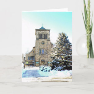 First Parish Church in Plymouth, MA Holiday Card