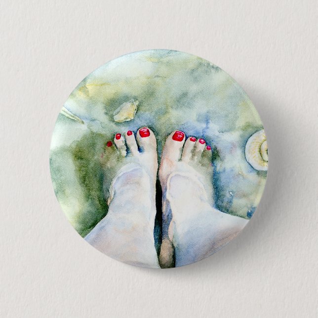 First Pedicure Button (Front)