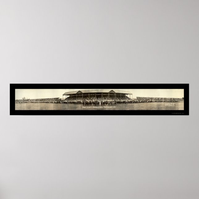 First Pendleton Rodeo Photo 1911 Poster (Front)