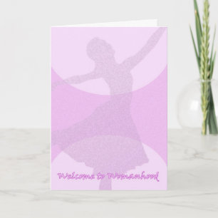 First Period, 1st Period, Womanhood Card