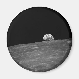 First Photograph of a Earthrise taken by Apollo 8 Magnet