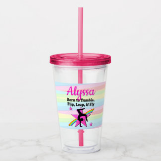 FIRST PLACE GYMNASTICS QUEEN ACRYLIC TUMBLER