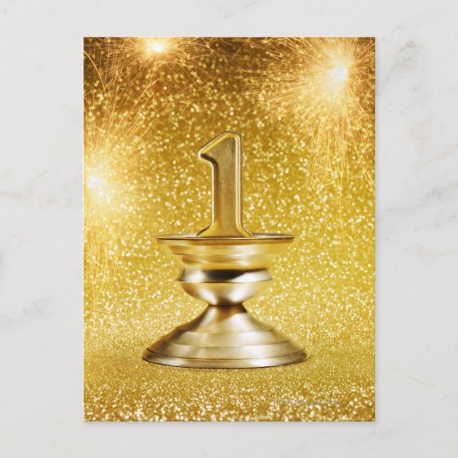 First Place Trophy Postcard (Front)