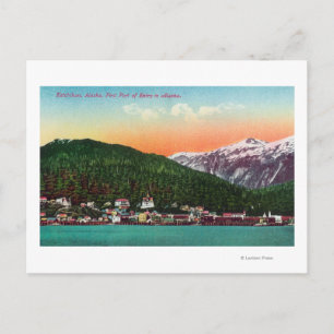 First Port of Entry in Alaska View Postcard