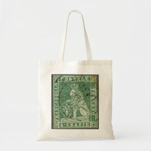 First postage stamp - Tuscany (1851) Tote Bag