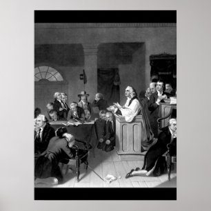 First Prayer in Congress, September _War Image Poster