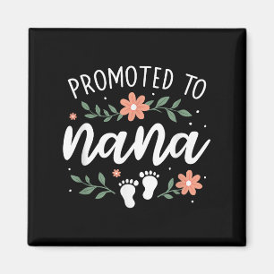 First Pregnancy Announcement Grandma - Promoted To Magnet