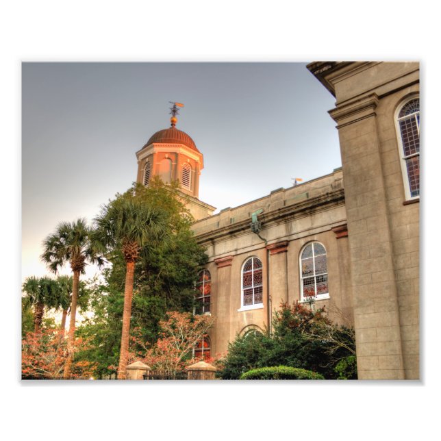 First Presbyterian Church, Charleston, SC Photo Print (Front)