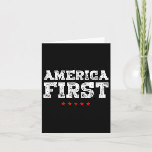 First Pro-trump Men Women  Card