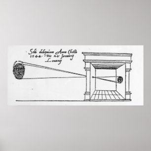 First published illustration poster