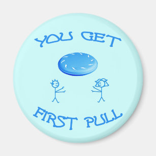 First Pull Frisbee Magnet