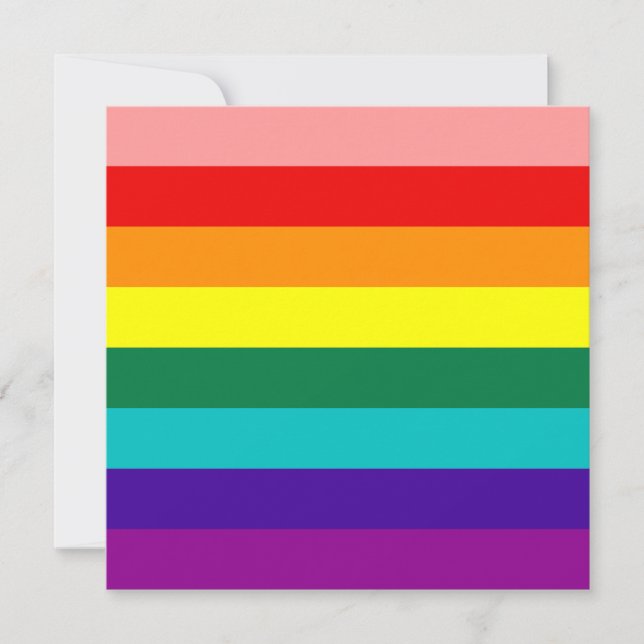 First Rainbow Gay Pride Flag (Front)