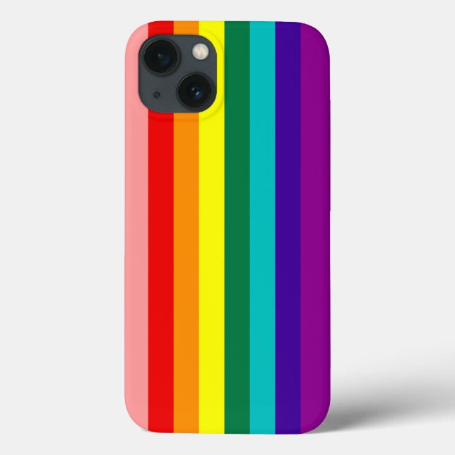 First Rainbow Pride Flag Case-Mate iPhone Case (Back)