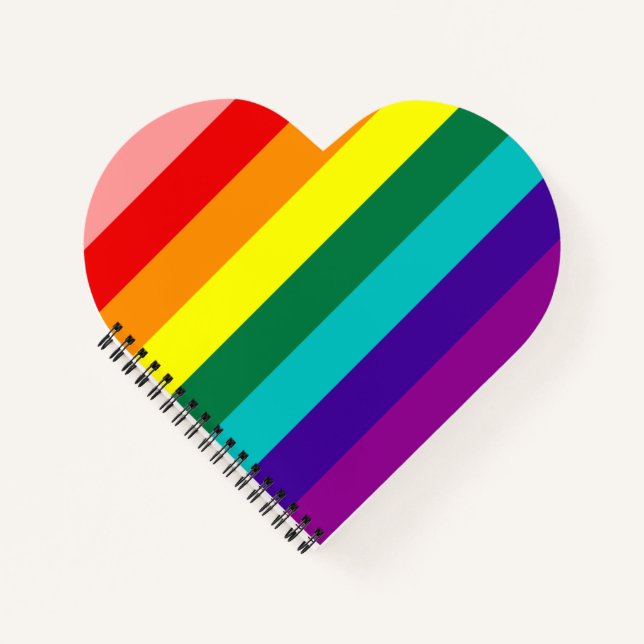 First Rainbow Pride Flag Notebook (Front)