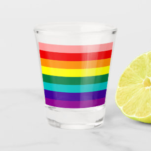 First Rainbow Pride Flag Shot Glass