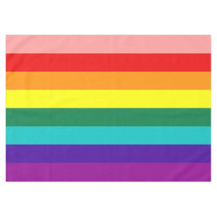 First Rainbow Pride Flag Tablecloth