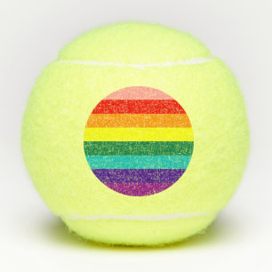 First Rainbow Pride Flag Tennis Balls