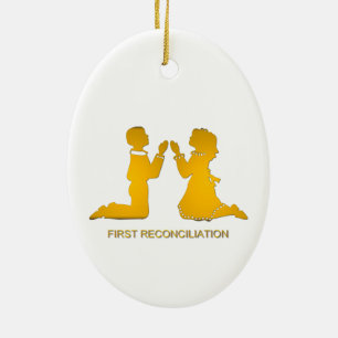 First Reconciliation Ceramic Tree Decoration