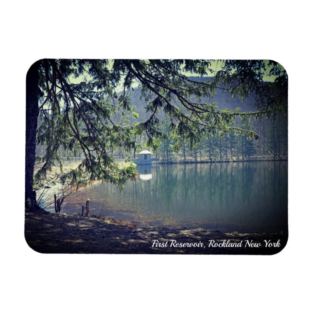 First Reservoir in Rockland County Postcard Magnet (Horizontal)