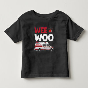 First Responder Ambulance Car Aid Ems vehicle Toddler T-Shirt