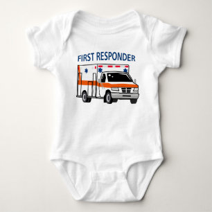 First Responder Baby Bodysuit