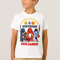 First Responder Birthday Boy | emergency 