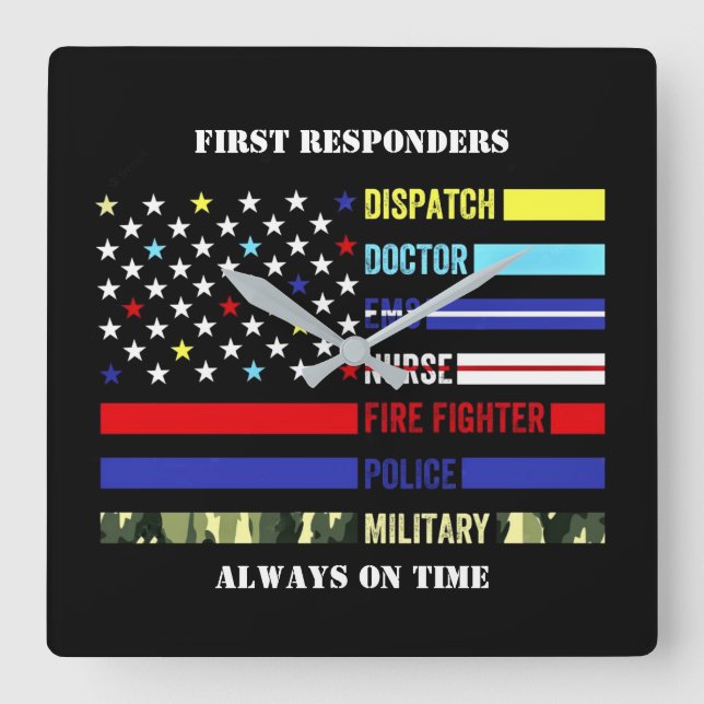 First Responder Clock  (Front)