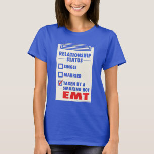 First Responder EMT Girlfriend T-Shirt