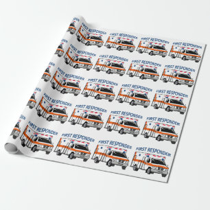 First Responder Wrapping Paper