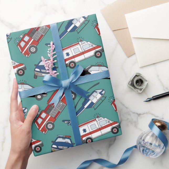First Responder Wrapping Paper (Gifting)