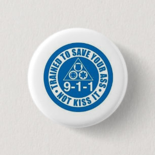 First Responders 3 Cm Round Badge