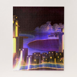 "First Revelation" - cryptic mysterious art Jigsaw Puzzle