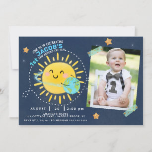 First Ride around the sun Invitation