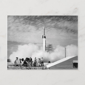 First Rocket Launch, Cape Canaveral, "Bumper 2" Postcard