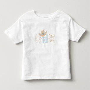 First Rodeo Birthday ONE Toddler T-Shirt