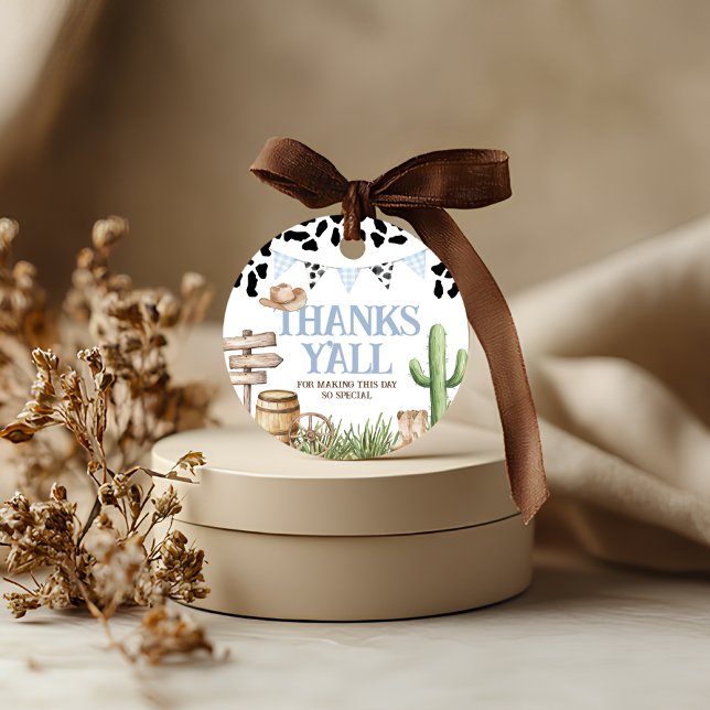 First Rodeo Cowboy Favor Tags (Creator Uploaded)