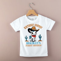 First Rodeo cute cowboy baby horse birthday party