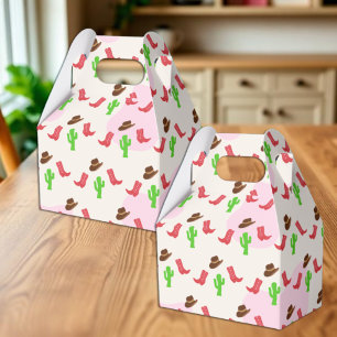 First Rodeo Girl 1st Birthday Favour Box