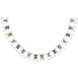 First Rodeo Monthly Photo Banner Bunting Flags