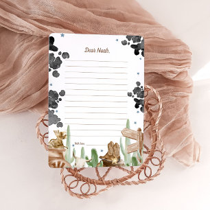 First Rodeo Rustic Wild West Time Capsule Cards