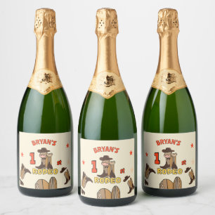 First Rodeo Sparkling Wine Label
