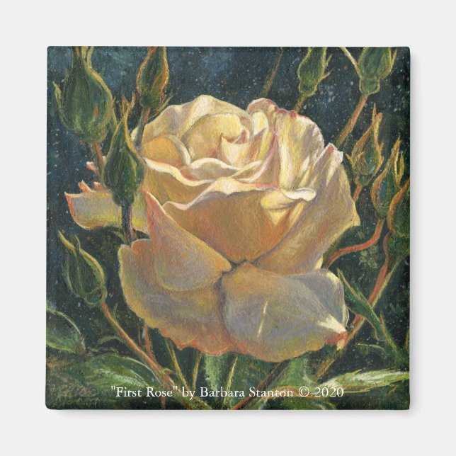 “First Rose” Magnet (Front)