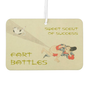 First Scroll, Ancient Japanese Fart Battles Car Air Freshener