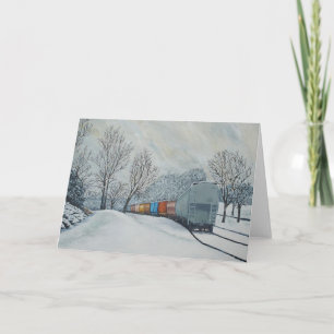 First Snow Greeting Card