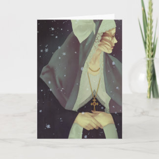 'First Snow' Greeting Card