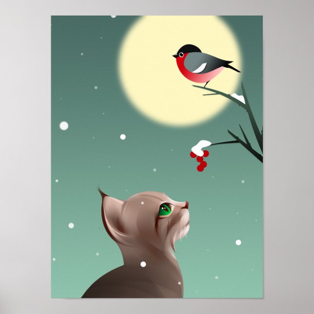 First snow poster (Front)