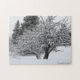 First Snow Tree Puzzle