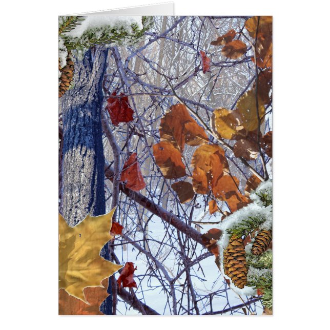 First Snow Winter Camouflage Print (Front)